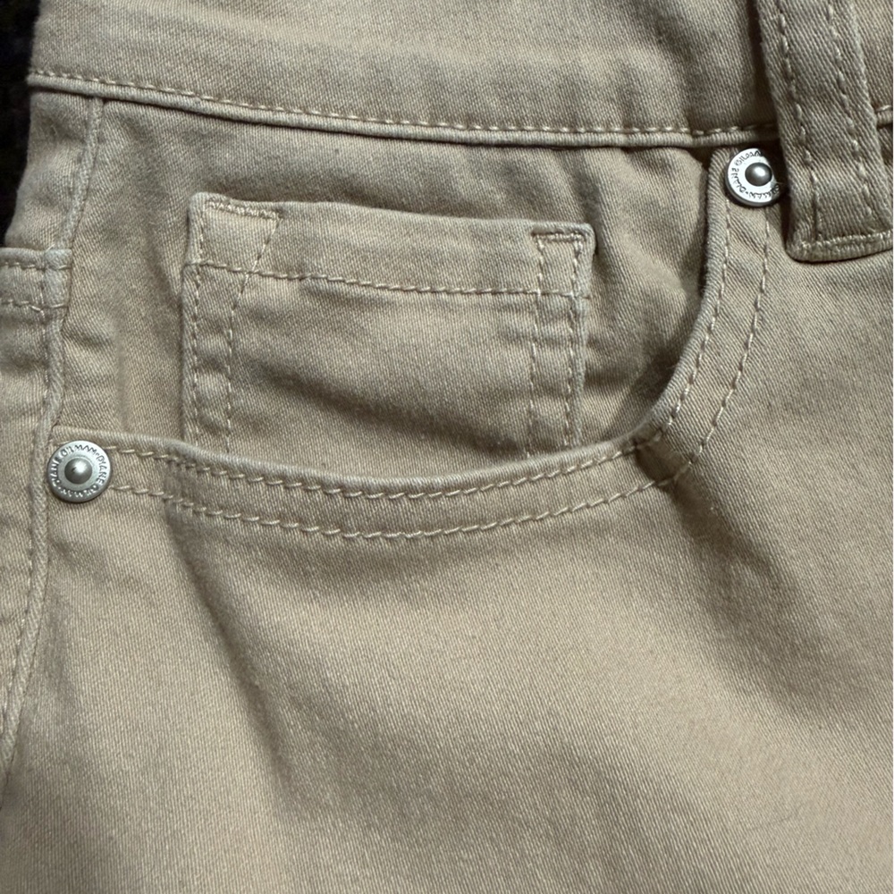 DG2 by Diane Gilman Cream Floral Skinny Jeans - Picture 4 of 9